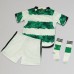 Celtic Replika Babytøj Hjemmebanesæt Børn 2023-24 Kortærmet (+ Korte bukser)
